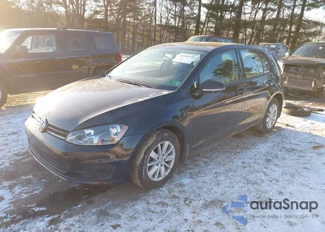 2016 Volkswagen Golf Tsi S 4-Door/Tsi Se 4-Door/Tsi Sel 4-Door из США, поврежденный, VIN 3VW217AU9GM030263